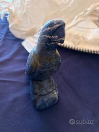 Pappagallo in Sodalite naturale