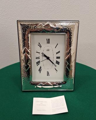Orologio da tavolo argento 925 nuovo