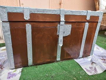 Baule restaurato 40x40x70