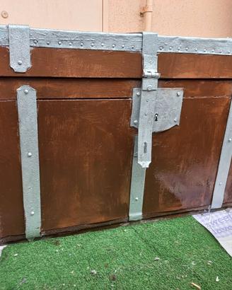 Baule restaurato 40x40x70