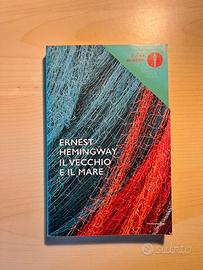 Libro in vecchio e il mare di Ernest Hemingway