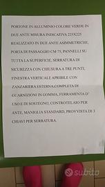Porta da garage o magazzino