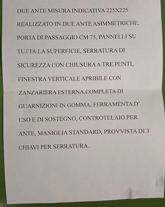 Porta da garage o magazzino