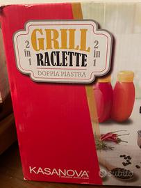 Piastra grill e raclette Kasanova