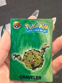 Carta Pokemon Graveler 1996 Holo Prism Bandai