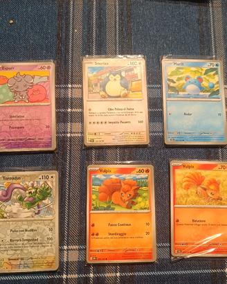 Pokemon pack 10 carte base