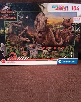 puzzle dinosauri / Jurassic world