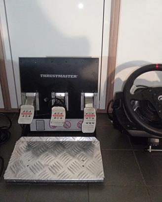 Thurstmaster T500rs con pedaliera t3pa pro