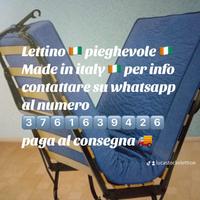 LETTINO❇️🇨🇮 PIEGHEVOLE 🇨🇮