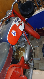 Moto gilera 124 cilindrata 1960 funzionante