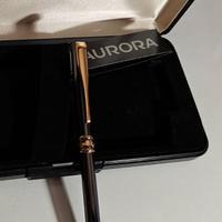 Penna a sfera AURORA grigio scuro/oro con astuccio