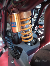 Moto caduta da sistemare funzionante