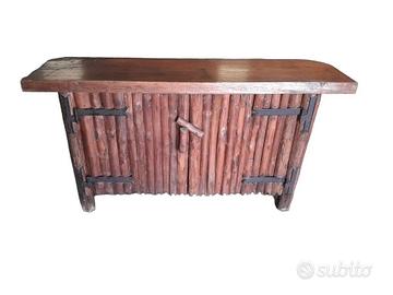 Credenza Stile Montanaro Vintage In Legno