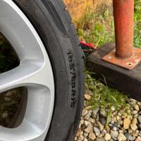 4 cerchi più gomme Smart anno 2016 a 4 fori