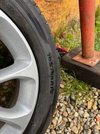 4 cerchi più gomme Smart anno 2016 a 4 fori