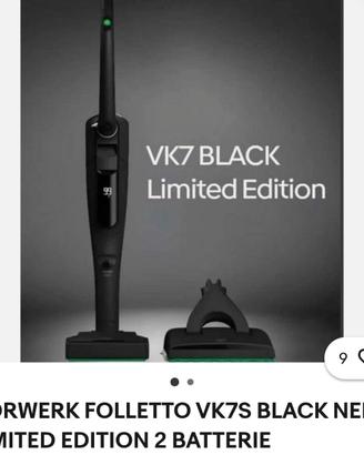 Folletto VK7 S nero 