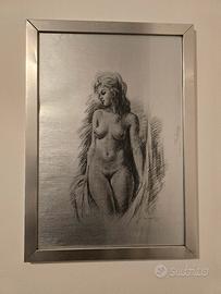 Quadro donna nuda