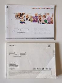 Manuale e cartoline di registrazione PS2