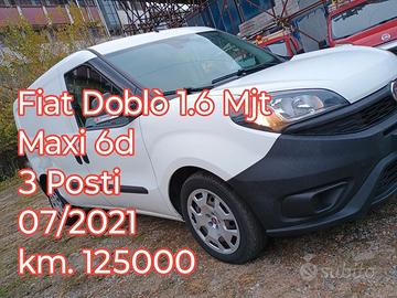 FIAT DOBLO' 1.6 MJT 105 CV MAXI EURO6D POSTI 3