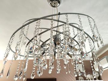 Lampadario in Swarovski