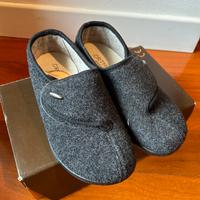 Ciabatte pantafole chiuse feltro lana donna 37