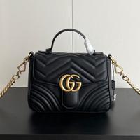 Borsa a mano Gucci GG Marmont mini da donna