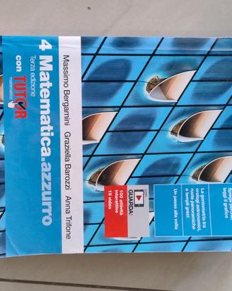 Matematica. Azzurro 4   con tutor