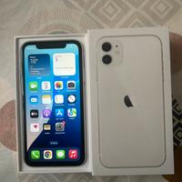 iPhone 11 Bianco – 128GB, batteria 100%!