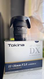 Tokina 11-16mm f/2.8 AT-X PRO DX -  Canon EF