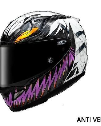 Casco integrale Hjc Rpha 12 ANTI VENOM 2 MARVEL