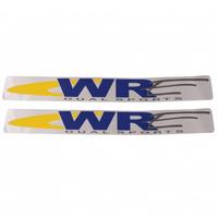 Coppia adesivi forcellone Husqvarna WRE 125 anno 2