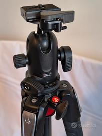 Cavalletto Manfrotto 055 xpro + testa 498 RC2