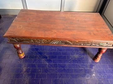 Tavolino etnico soggiorno