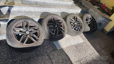 4 cerchi in lega Mak 17" (VW) + gomme  invernali