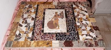 quadro mosaico in marmo 