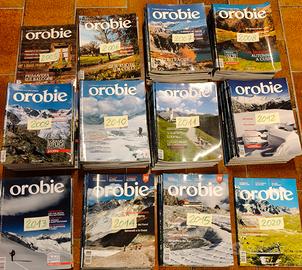 Rivista "OROBIE" dall' anno 2006 al 2015.