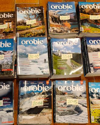Rivista "OROBIE" dall' anno 2006 al 2015.