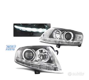 FARI AUDI A6 4F 04-08 DRL XENON CROMATO