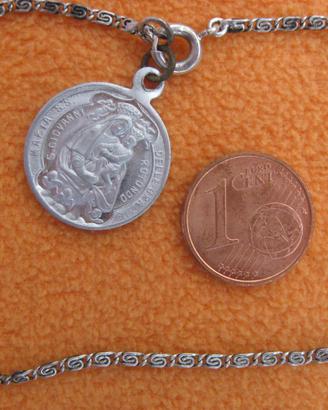 Antico bracciale medaglia Madonna delle Grazie San