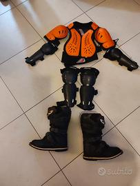 abbigliamento bambino cross