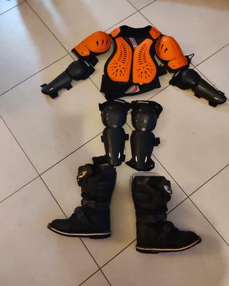 abbigliamento bambino cross