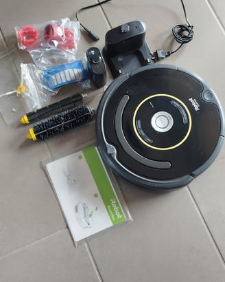 irobot 650 roomba parzialmente funzionante 