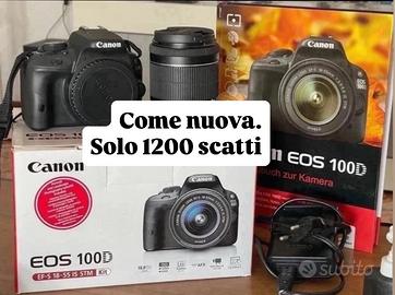 Canon 100d + obbiettivo (pari al nuovo)