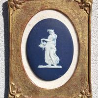 Wedgwood- Jasper Plaque " SACRIFICE FIGURES " 1835