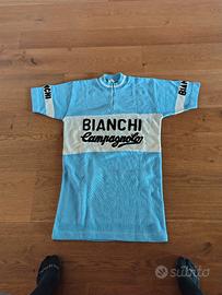 maglia ciclismo vintage bianchi campagnolo Sports In vendita a