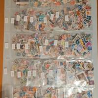 3500 francobolli da tutto il mondo