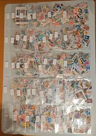 3500 francobolli da tutto il mondo