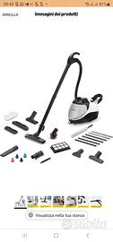 karcher sv7 pulitore a vapore con aspirazione