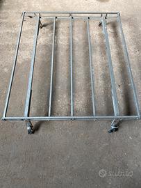 Bagagliera in alluminio per Fiat Fiorino 1 serie