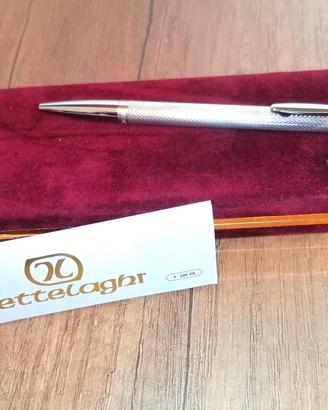 Penna Settelaghi in argento. Da collezione. Nuova